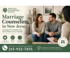 Trusted Marriage Counseling in New Jersey for Stronger Relationships