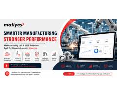 Manufacturing Software Malaysia for Better Production Control