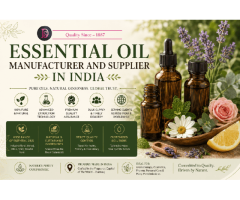 Essential Oil Manufacturer and Supplier in India