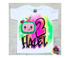 Personalized Cocomelon Birthday Shirt for Kids