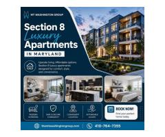 Section 8 Luxury Apartments in Maryland