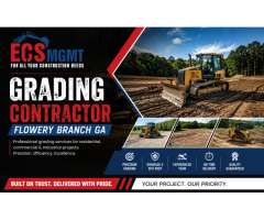 Grading Contractor Flowery Branch GA