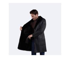 Men's Shearling Jacket – Genuine Sheepskin Winter Outerwear