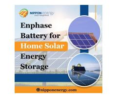 Enphase Battery for Home Solar Energy Storage