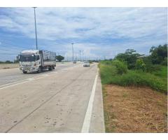 Land for sale 14-3-99 rai, next to Pathum Thani-Bang Pahan Road, Bang