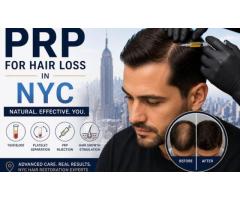 Why Choose Platelet-Rich Plasma Treatment for Hair Loss Alopecia in NYC?