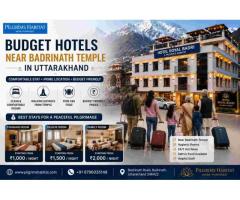 Budget Hotels Near Badrinath Temple in Uttarakhand