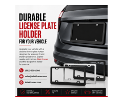 Durable License Plate Holder for Your Vehicle