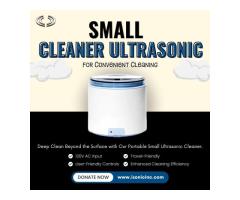 Small Ultrasonic Cleaner for Convenient Cleaning