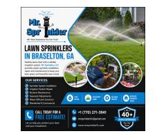 Lawn Sprinklers in Braselton, GA