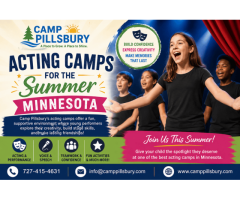 Acting Camps for the Summer Minnesota – Camp Pillsbury