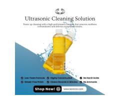 Ultrasonic Cleaning Solution for Deeper & Effective Cleaning