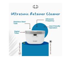Ultrasonic Retainer Cleaner for Daily Care