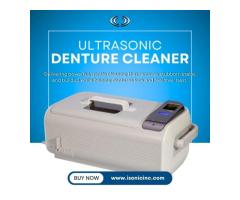 Ultrasonic Denture Cleaner for Daily Denture Care