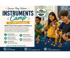 Discover Your Musical Talent at Instruments Camp