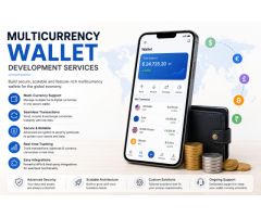 Multicurrency Wallet Development Services | Build Secure Digital Wallets