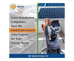 Solar Installation Companies Near Me