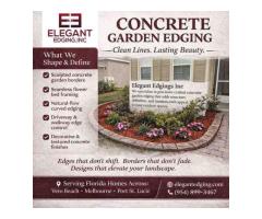 Professional Concrete Border Edging Near Port St. Lucie, FL
