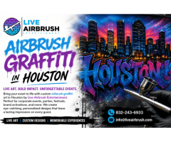 Airbrush Graffiti in Houston – Make Your Event Stand Out