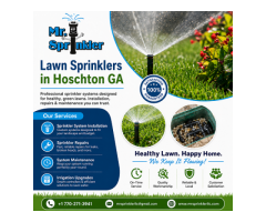 Lawn Sprinklers in Hoschton GA