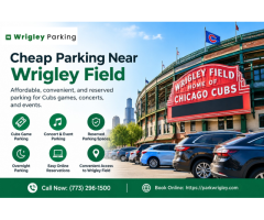 Cheap Parking Near Wrigley Field for Cubs Games