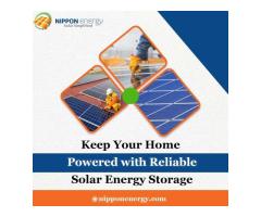 Keep Your Home Powered with Reliable Solar Energy Storage