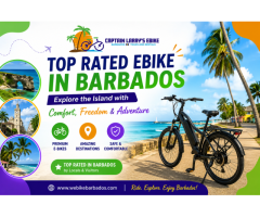 Top Rated Ebike in Barbados – Explore the Island with Comfort, Freedom & Adventure
