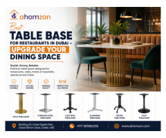 Best Table Base for Restaurants in Dubai – Upgrade Your Dining Space