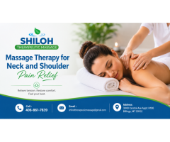 Massage Therapy for Neck and Shoulder Pain Relief