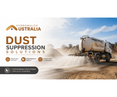 Dust Suppression Solutions In South Australia - Hydromulch Australia