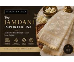 Premium Jamdani Importer USA for Wholesale Buyers
