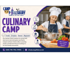 Culinary Camp: Cook, Create & Have Fun!