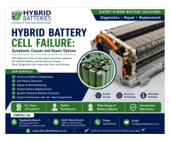 What Causes Hybrid Battery Cells to Fail?