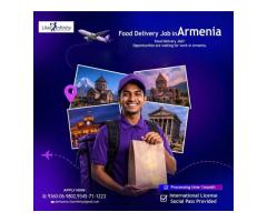 Lilac Infinity Offers Food Delivery Job Opportunities in Armenia