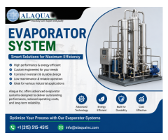 Get Evaporator System Solutions for Industrial Applications