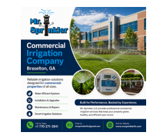Commercial Irrigation Company Braselton, GA