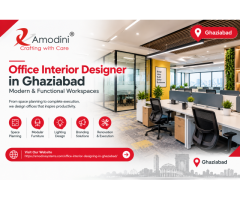 Office Interior Designer in Ghaziabad – Modern & Functional Workspaces