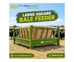 Large Square Bale Feeder | Sinch Bale Feeders