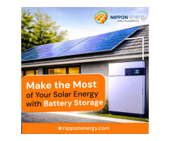 Make the Most of Your Solar Energy with Battery Storage