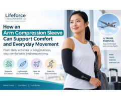 Travel More Comfortably with the Right Compression Sleeve