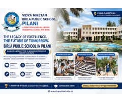 Birla School Pilani – Admissions Open for Boys