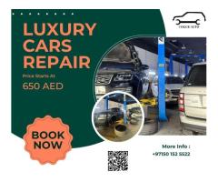 Luxury Cars Repair Starting at 650 AED
