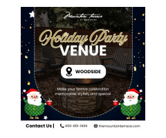 Holiday Party Venue in Woodside