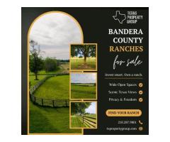 Ranches for Sale in Bandera County, Texas