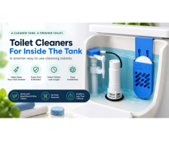 Buy Toilet Tank Tablet Holder & Soot Trap | Extends Tablet Life – The Tank Caddy