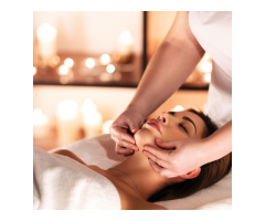 Facial and Stomach Lymphatic Drainage Massage