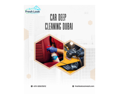 Mobile Interior Car Cleaning Dubai – Deep Car Cleaning Wherever Dubai