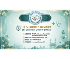 Dr. Shahmeen Humaira – Hyderabad's Best Gynaecologist Surgeon