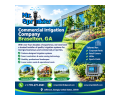 Commercial Irrigation Company Braselton, GA