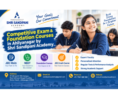 Competitive Exam & Foundation Courses in Ahilyanagar by Shri Sandipani Academy